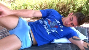 Next Door Male: Tyler's Twigs Get Tangled: Outdoor Adventure