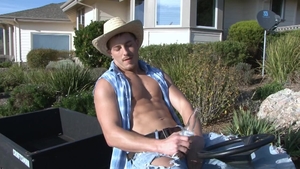 Next Door Male: Harvesting Seed Under the Sun