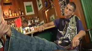 Sock-Sniffing Leads to Wild Barman Sex