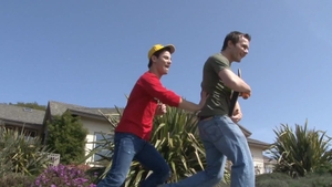 Next Door Twink: Naked in the Garden with Jake and Ryan