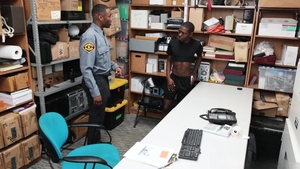 Young Perps: 5'8" Black Male's Public Nudity Showdown