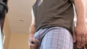 Next Door Male: Spunkel's Giant Load on Sofa Experience