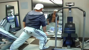 Next Door Male: Bench Pressing for Sexual Release