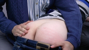 Family Dick: Old Man Fills Young Stepson with His Semen