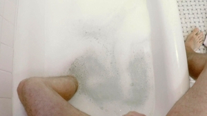 Brother Crush: In the Bath with Big Bro's Boner