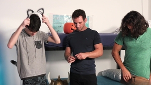 Family Dick: Trick-Or-Treat Turns Kinky For Two Lucky Boys