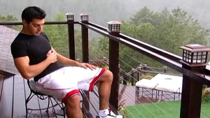 Next Door Male: Satisfying needs under the warm water stream