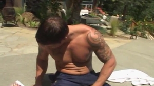 Next Door Male: Amateur Mega-Stud Brodie's Wank Session