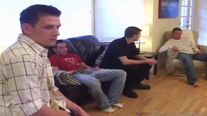 Next Door Buddies: Surrounded by Hungry Cocks