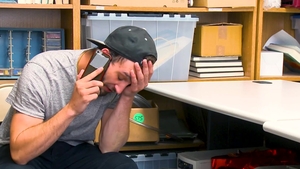 Young Perps: Trespassing twink meets his punishment