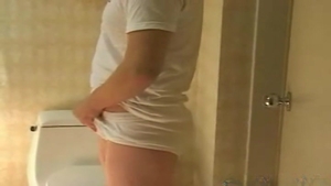 Next Door Male: Renting Space on the Bed for Denny's Load