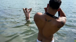 Wet and Willing Swap: Skye's Lusty Leap from Pond to Sauna