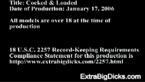 Extra Big Dicks: Two Handfuls Rising