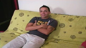 Extra Big Dicks: Baby Oil Slicks Up Chiseled Abs and Cock