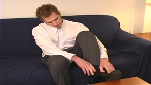 Next Door Male: Morning 'Workout' in the Kitchen