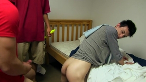Dick Dorm: Boys Share Dicks for Freshman Fun