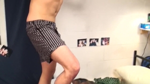 Dick Dorm: Sweating Stallions Saddle up Semen