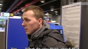 Czech Hunter: Camming at the Main Station