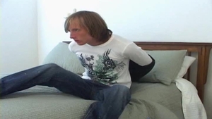 Next Door Male: Sneak a Peak at Skyler on the Balcony