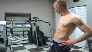 Next Door Male: 18 Year Old Chris in Action