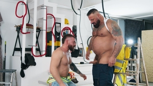 Men: Riveting Rides at Construction Central