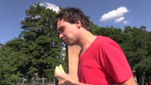 Czech Hunter: Sweating Up-close with Young Student