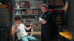 Men: Twink's Thorough Search by Officer Baxxx