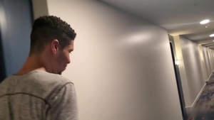 AmateurGayPOV: Thick Cock Neighbor Fucks Jay Roman