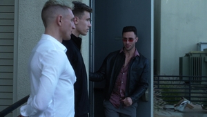 Fisting Central: Bushy Cock Locked in a Cage