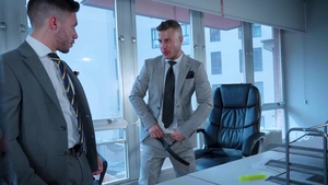 menatplay: Boardroom Bungle: Luciano's Tight Pants Rip