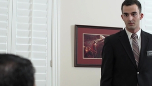 Missionary Boys: Nelson Lays Firm Hands on Elder Dudley