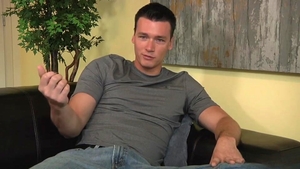 Corbin Fisher: Stroking Downwards For The First Time