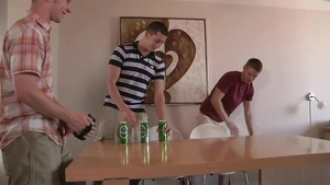 Corbin Fisher: Tis the Season for Tre-way Loving