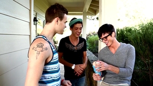 Next Door Twink: Licking and Lapping in Harmony