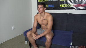 Next Door Casting: Eager Stud Shows His Stroker Skillz