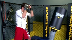 Next Door Male: Workout turns to a Wanking Session