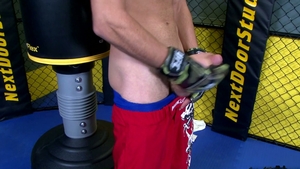 Next Door Male: Workout turns to a Wanking Session