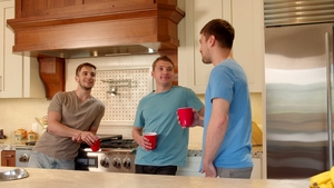Next Door Buddies: Foul-mouthed roomies plan a gay orgy
