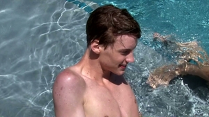 Next Door Twink: Poolside Frenzy with Nick, Cody, and Elijah