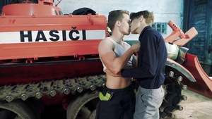 staxus: Joel's Uniform Fetish: Colin Fucks Hard