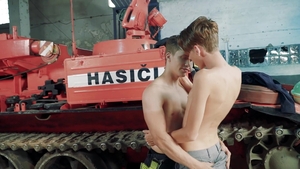 staxus: Joel's Uniform Fetish: Colin Fucks Hard