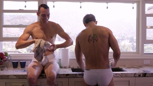 Next Door Taboo: Stepson Spies Dad Jerking Off