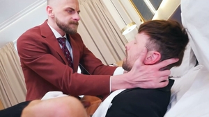 menatplay: Spunked Suits and Shoe Polishing