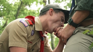 Grant's Handsome Uniform Seduction