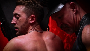 Curious Stud Meets Leather Daddy