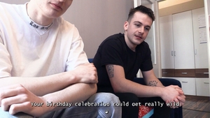 Dirty Birthday Bash with My Two Boys