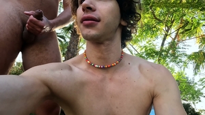Hung Twink Takes It Raw