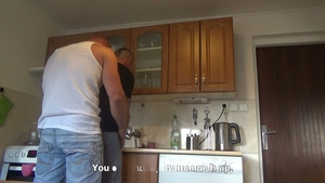 Cum dump gets pounded hard in stall free-for-all